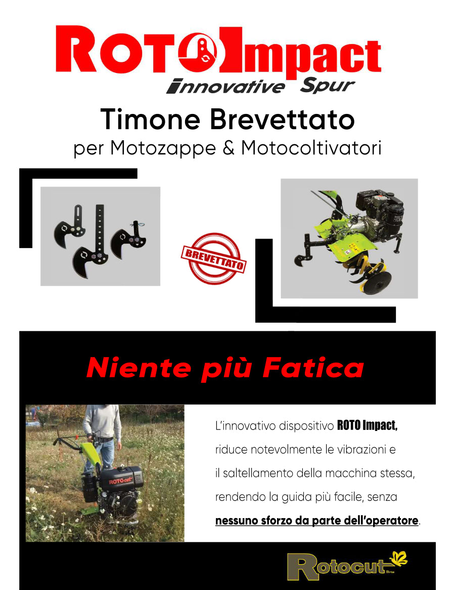 Kit Roto Impact S per Motozappa UNIVERSALE