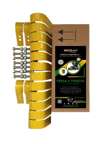 KIT MOTOZAPPA CON ZAPPETTE FORO 10MM