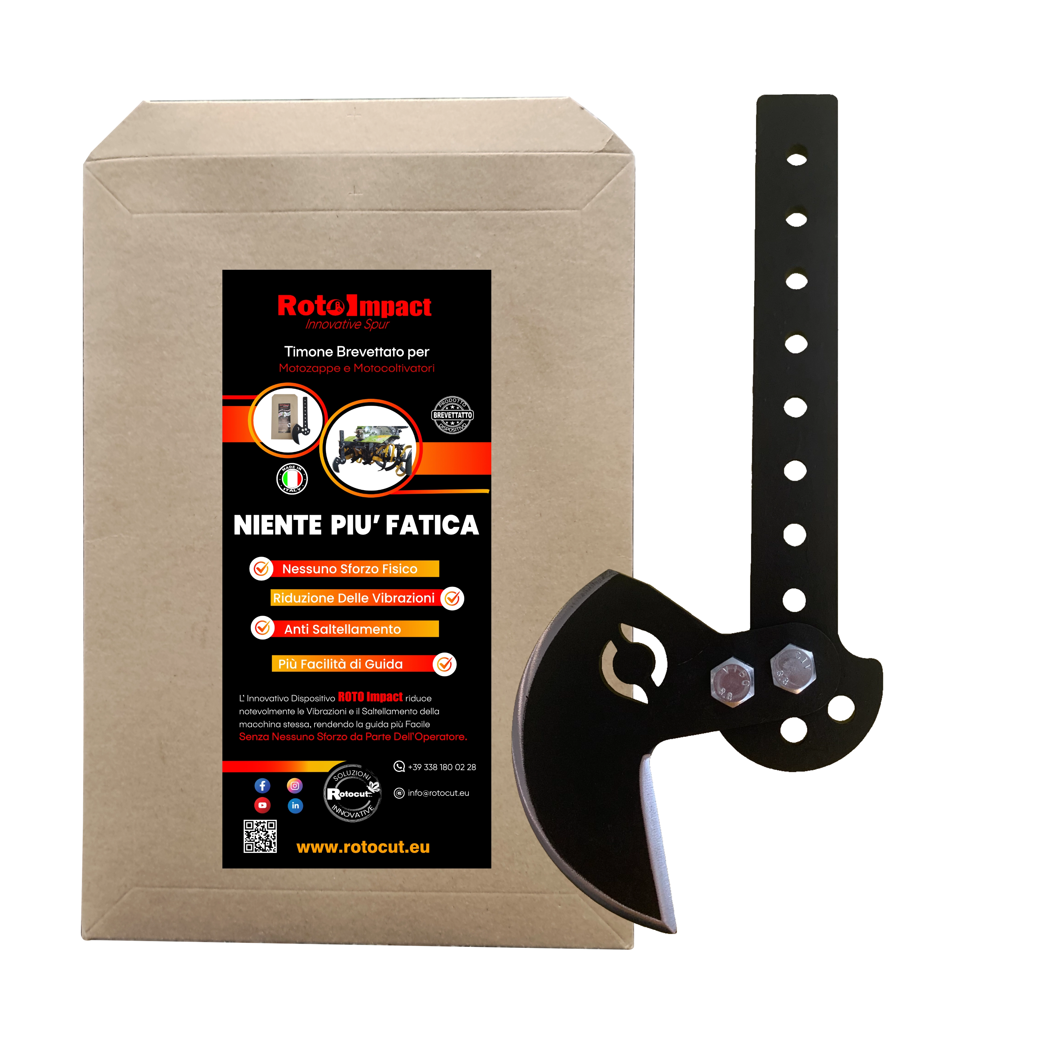 Kit Roto Impact L per Motozappa