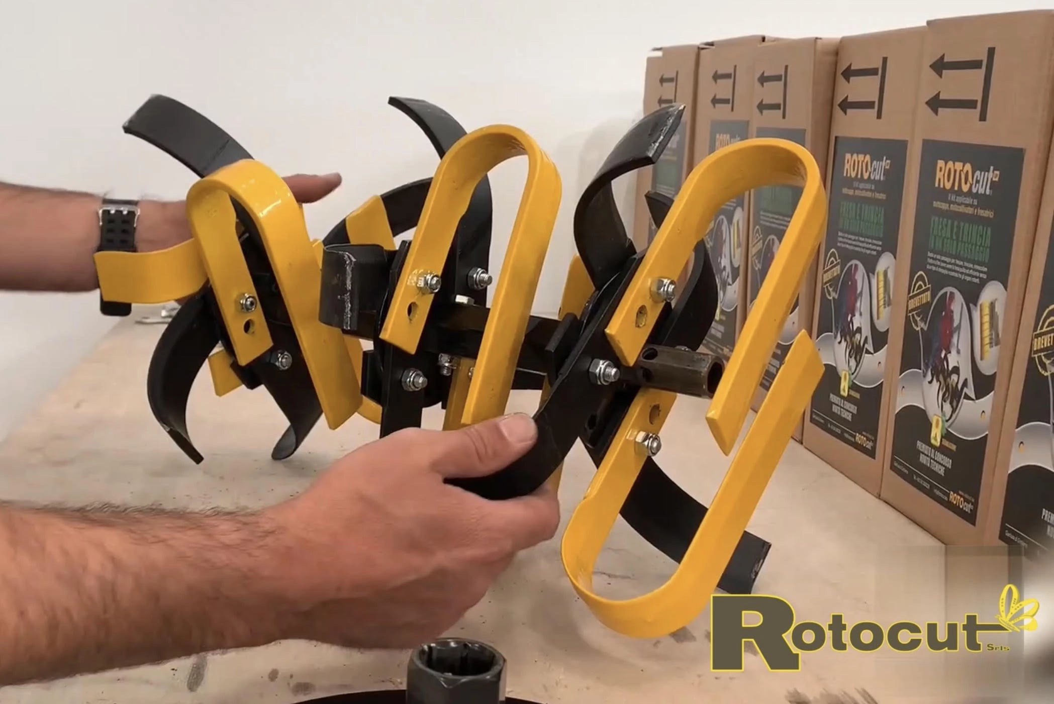 KIT MOTOZAPPA CON ZAPPETTE FORO 10MM