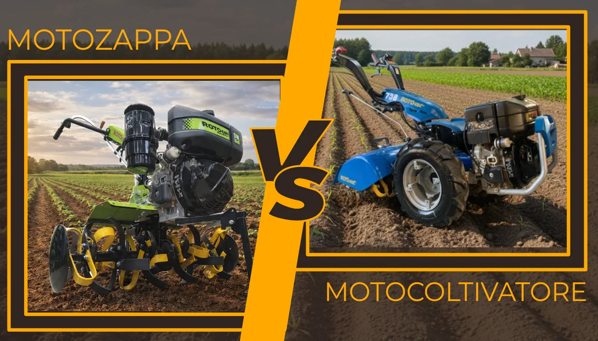 Motozappa o Motocoltivatore .. Quale Scegliere?