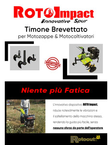 Kit Roto Impact per Motozappa