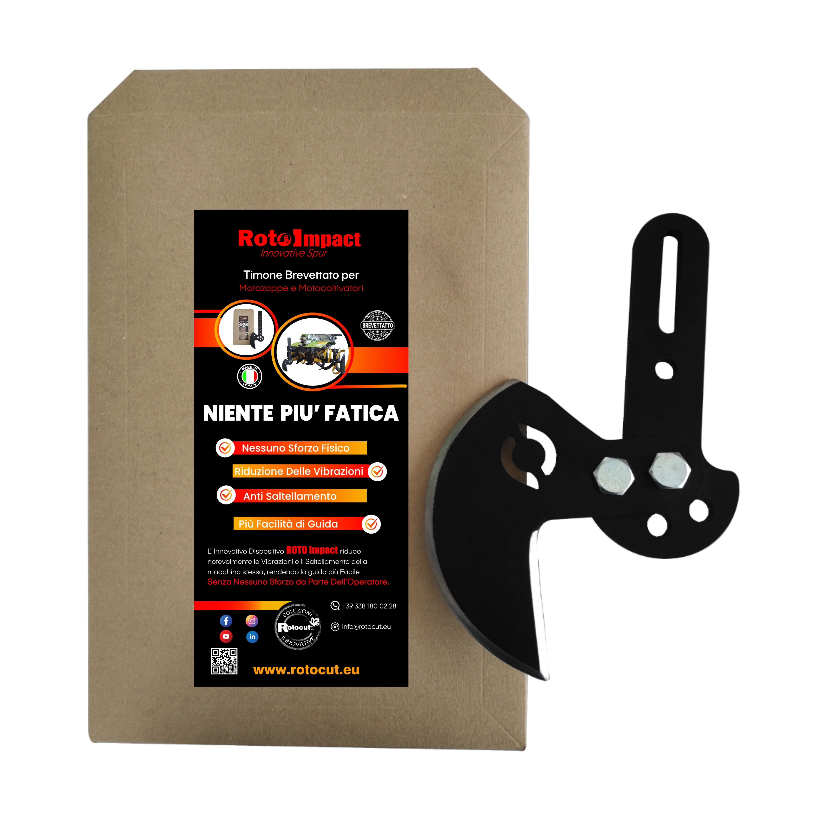 Kit Roto Impact S per Motozappa UNIVERSALE