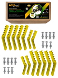 KIT ROTOCUT ULTRA PER MOTOCOLTIVATORE  CON ZAPPETTE FORO 10mm