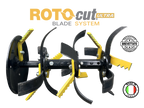 KIT ROTOCUT ULTRA PER MOTOZAPPA CON ZAPPETTE FORO 10mm