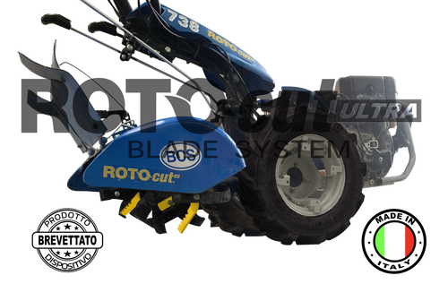 KIT ROTOCUT ULTRA PER MOTOCOLTIVATORE  CON ZAPPETTE FORO  8mm